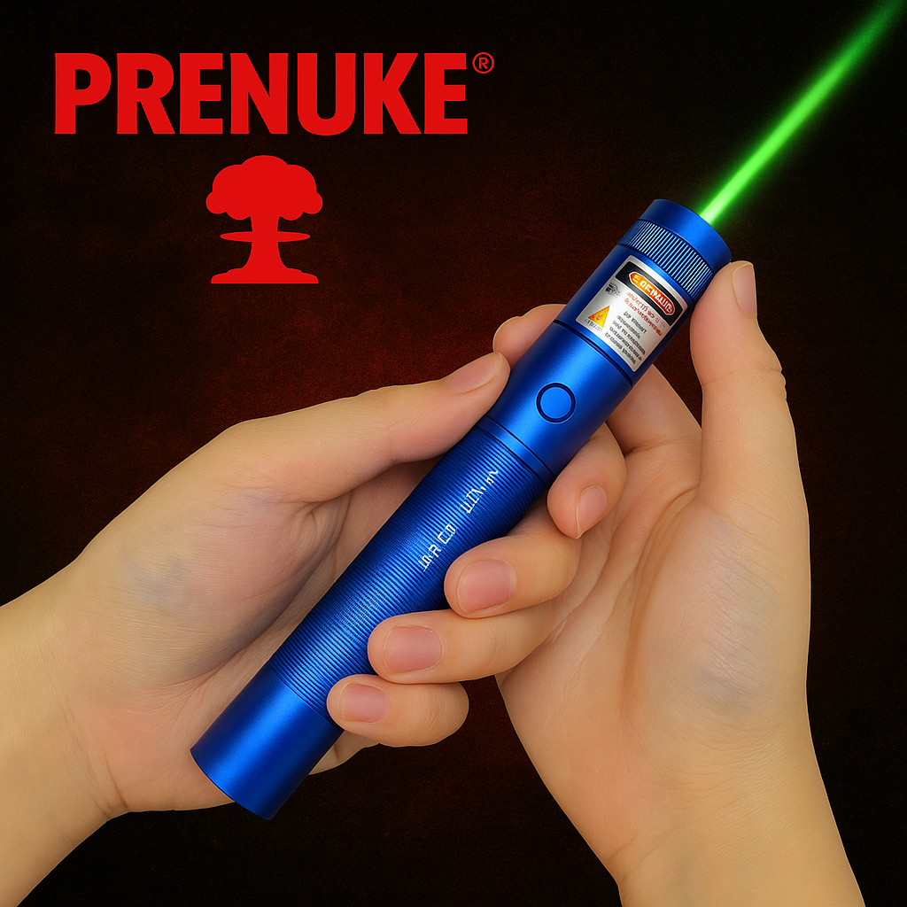 PRENUKE® Laser Verde Potente – Illuminazione Tattica Estrema
